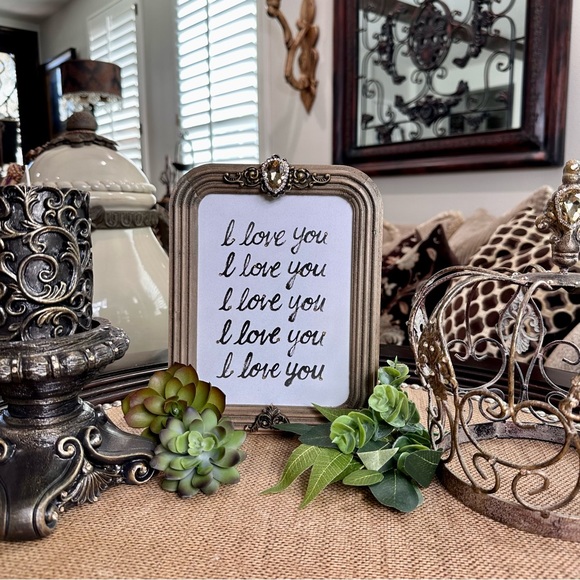 I Love You Wall Decor - Picture 9 of 11